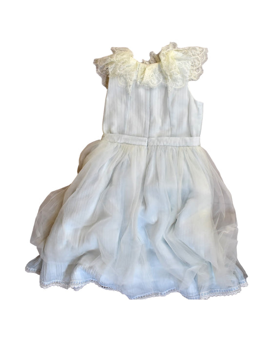 A White Sleeveless Dresses from Nicholas & Bears in size 12Y for girl. (Back View)