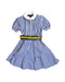 A Blue Short Sleeve Dresses from Polo Ralph Lauren in size 4T for girl. (Front View)