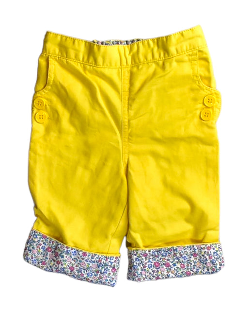 A Yellow Shorts from Jojo Maman Bébé in size 18-24M for girl. (Front View)