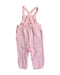 A Pink Long Overalls from Jojo Maman Bébé in size 6-12M for girl. (Back View)