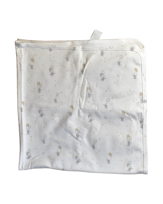 A White Blankets from The Little White Company in size O/S for neutral. (Front View)