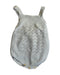 A Grey Sleeveless Bodysuits from Bonnet à Pompon in size 0-3M for girl. (Front View)