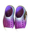 A Purple Aqua Shoes from Native Shoes in size 3T for girl. (Back View)