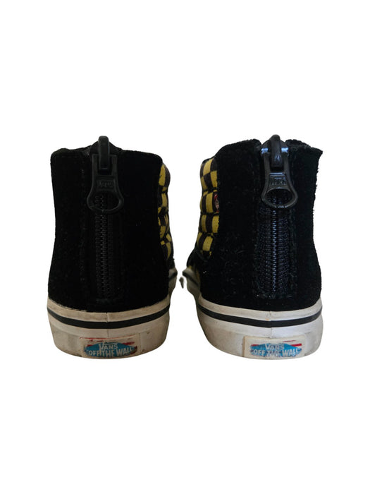 A Black Sneakers from Vans in size 18-24M for neutral. (Back View)