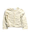 A White Cardigans from The Little White Company in size 12-18M for girl. (Front View)