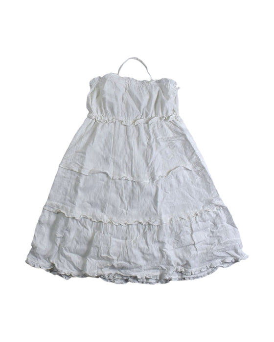 A White Sleeveless Dresses from Country Road in size 8Y for girl. (Front View)