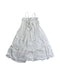 A White Sleeveless Dresses from Country Road in size 8Y for girl. (Back View)