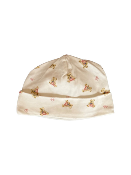 A Ivory Beanies from Ralph Lauren in size Newborn for neutral. (Front View)