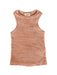 A Orange Sleeveless T Shirts from Seed in size 2T for girl. (Front View)