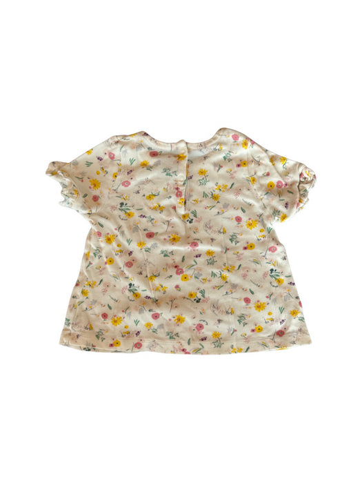 A Multicolour Short Sleeve Shirts from Petit Bateau in size 12-18M for girl. (Back View)