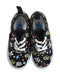 A Black Sneakers from Vans in size 4T for boy. (Back View)