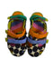 A Multicolour Sandals from Mini Melissa in size 4T for girl. (Back View)