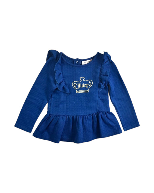 A Blue Long Sleeve Dresses from Juicy Couture in size 3T for girl. (Front View)