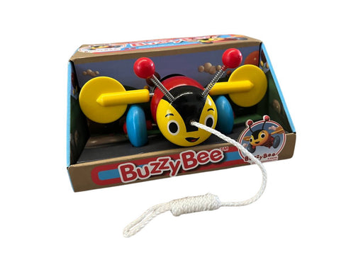 A Yellow Wooden Toys from Buzzy Bee in size 12-18M for neutral. (Front View)