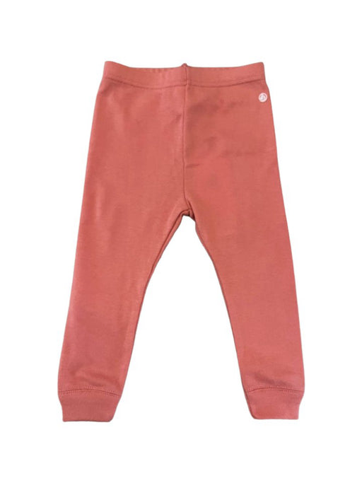 A Red Leggings from Petit Bateau in size 12-18M for girl. (Front View)