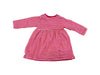 A Pink Long Sleeve Dresses from Bluezoo in size 6-12M for girl. (Back View)