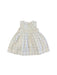 A White Sleeveless Dresses from Mayoral in size 6-12M for girl. (Back View)