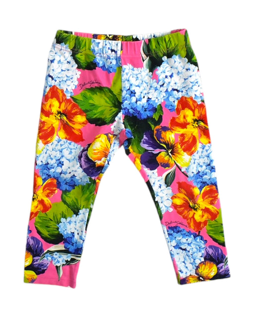 A Multicolour Leggings from Dolce & Gabbana in size 3T for girl. (Front View)