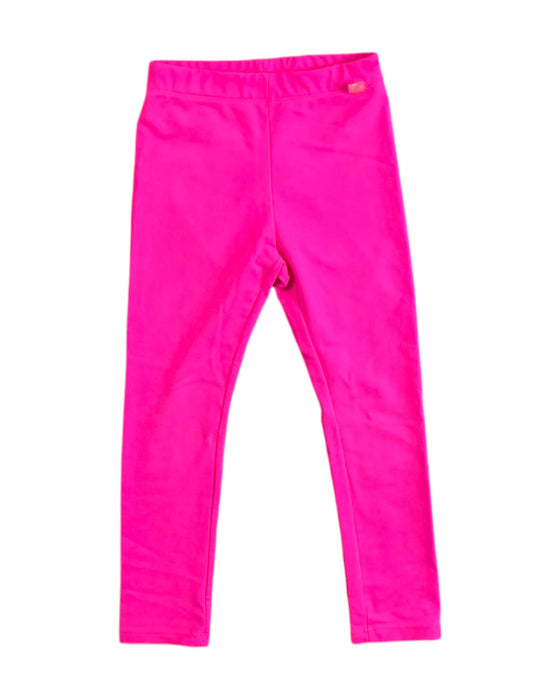 A Pink Leggings from Billieblush in size 5T for girl. (Front View)