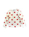 A White Long Sleeve Tops from Petit Bateau in size 4T for girl. (Front View)