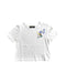 A White Short Sleeve T Shirts from Dolce & Gabbana in size 3T for girl. (Front View)