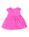 A Pink Short Sleeve Dresses from Chateau de Sable in size 12-18M for girl. (Back View)