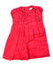 A Red Sleeveless Dresses from Chateau de Sable in size 18-24M for girl. (Front View)