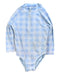 A Blue Long Sleeve Bodysuits from Seed in size 2T for boy. (Front View)