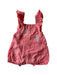 A Pink Sleeveless Rompers from Tartine et Chocolat in size 6-12M for girl. (Front View)