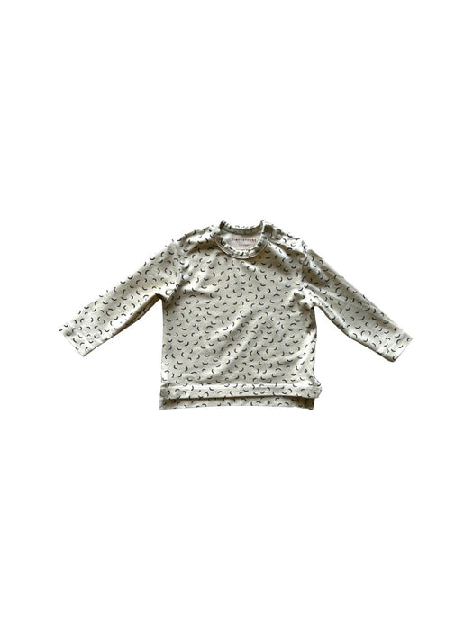 A Beige Long Sleeve T Shirts from Tinycottons in size 3-6M for neutral. (Front View)