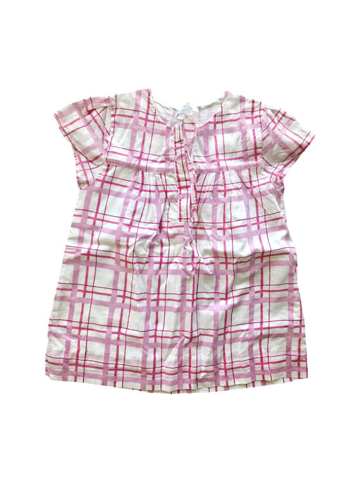 A Pink Short Sleeve Tops from Jacadi in size 8Y for girl. (Front View)