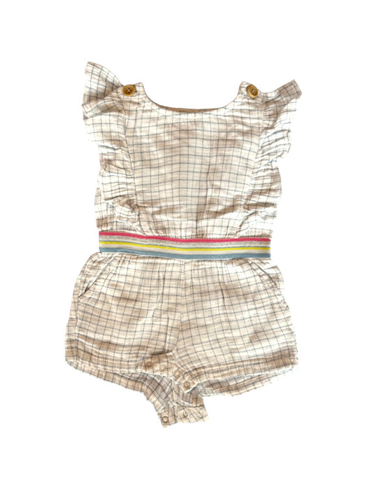 A Multicolour Sleeveless Rompers from Gingersnaps in size 6-12M for girl. (Front View)