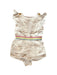 A Multicolour Sleeveless Rompers from Gingersnaps in size 6-12M for girl. (Front View)