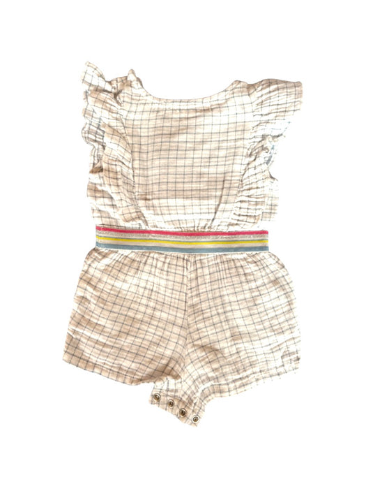 A Multicolour Sleeveless Rompers from Gingersnaps in size 6-12M for girl. (Back View)