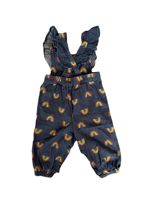 A Blue Long Overalls from Stella McCartney in size 6-12M for girl. (Back View)