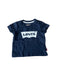 A Navy Short Sleeve T Shirts from Levi's in size 0-3M for neutral. (Front View)