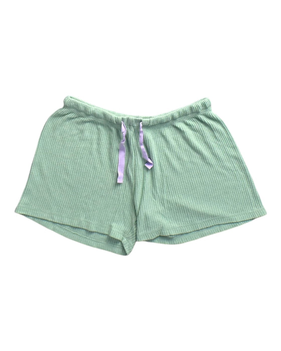 A Green Shorts from Peter Alexander in size 12Y for girl. (Front View)