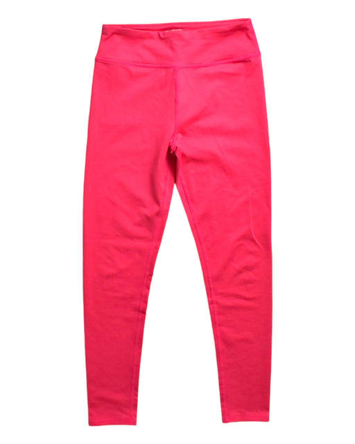 A Red Leggings from Z By Zella Girl in size L for girl. (Front View)