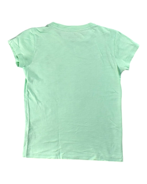 A Green Short Sleeve Tops from Crewcuts in size 10Y for girl. (Back View)