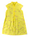 A Yellow Sleeveless Dresses from Le Petit Society in size 10Y for girl. (Front View)