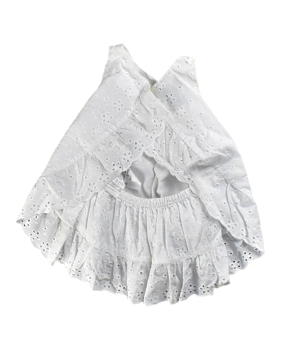 A White Sleeveless Tops from Polo Ralph Lauren in size 4T for girl. (Back View)