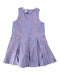 A Purple Sleeveless Dresses from Little Islanders in size 3T for girl. (Front View)