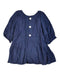 A Blue Long Sleeve Tops from Our Mini Nature in size 2T for girl. (Back View)