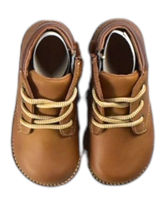 A Brown Casual Boots from Jamie Kay in size 18-24M for boy. (Back View)