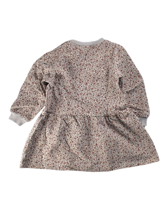 A Grey Long Sleeve Dresses from Wheat in size 2T for girl. (Back View)