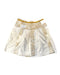 A Yellow Short Skirts from DKNY in size 10Y for girl. (Front View)