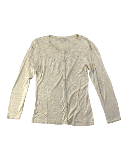 A Beige Long Sleeve Shirts from Chateau de Sable in size 12Y for girl. (Front View)