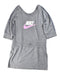 A Grey Short Sleeve Dresses from Nike in size 13Y for girl. (Front View)