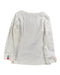 A White Long Sleeve Tops from Retykle in size 3T for girl. (Back View)