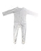 A White Onesies from Mothercare in size 3T for neutral. (Back View)